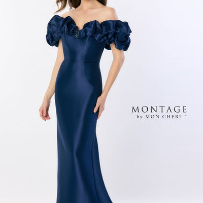 Montage M2233 Long Mermaid A Line Evening Formal Dress
