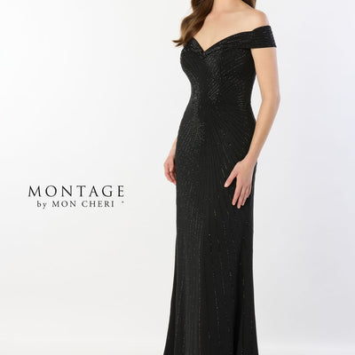 Montage M2234 Long A Line Gown Evening Formal Dress