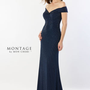 Montage M2234 Long A Line Gown Evening Formal Dress