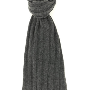 Brunello Cucinelli Ribbed Cashmere Knit Scarf
