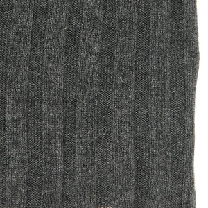 Brunello Cucinelli Ribbed Cashmere Knit Scarf