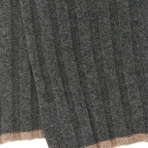 Brunello Cucinelli Ribbed Cashmere Knit Scarf