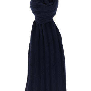 Brunello Cucinelli Ribbed Cashmere Knit Scarf
