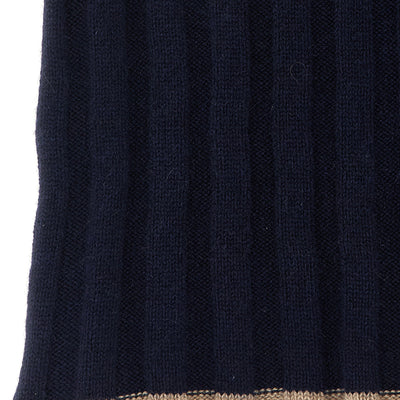 Brunello Cucinelli Ribbed Cashmere Knit Scarf