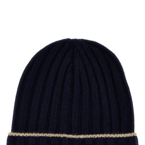 Brunello Cucinelli Contrast Line Beanie