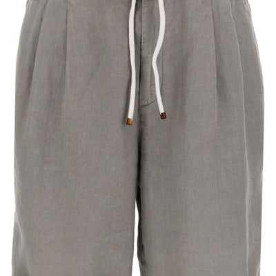 Brunello Cucinelli Linen Bermuda Shorts
