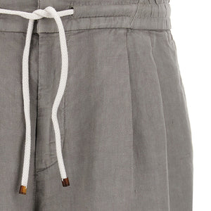 Brunello Cucinelli Linen Bermuda Shorts