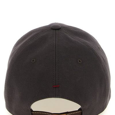 Brunello Cucinelli Logo Embroidery Cap