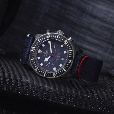 Tudor Pelagos FXD Chrono Matte Blue Dial Men 43mm M25807KN-0001
