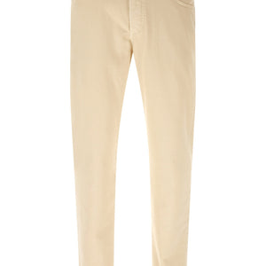 Brunello Cucinelli Logo Embroidery Jeans