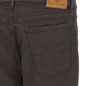 Brunello Cucinelli Garment-dyed Denim Jeans