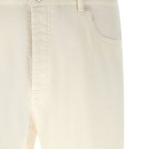 Brunello Cucinelli Logo Embroidery Jeans