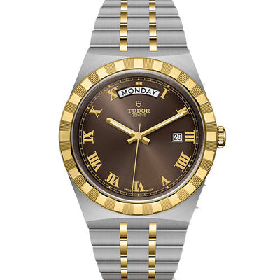 Tudor Tudor Royal Chocolate Brown Dial Men 41mm M28603-0007