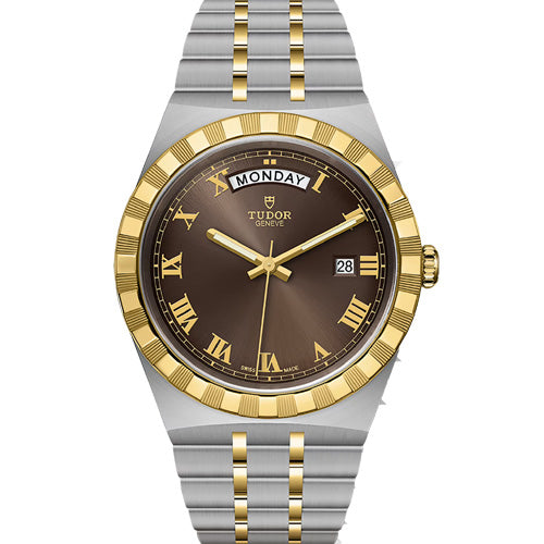 Tudor Tudor Royal Chocolate Brown Dial Men 41mm M28603-0007