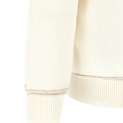 Brunello Cucinelli Braided Jacquard Shoulders Cardigan