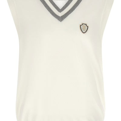 Brunello Cucinelli Logo Patch Vest