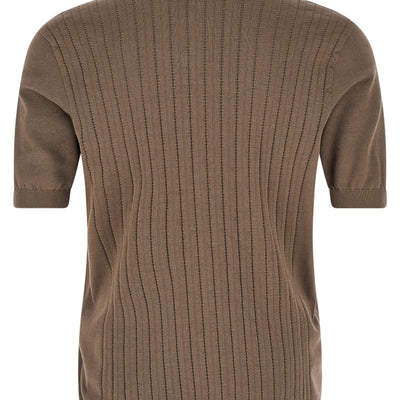 Brunello Cucinelli Operated Ribbed Shirt