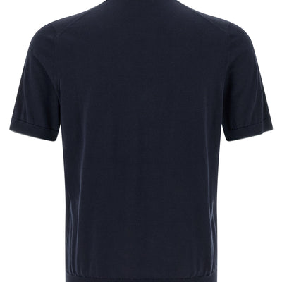 Brunello Cucinelli Logo Embroidery Polo Shirt