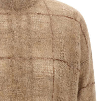 Brunello Cucinelli Sequin Check Sweater