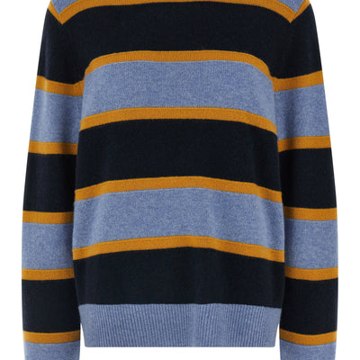 Guest In Residence Stripe Crew Sweater
