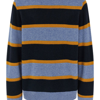 Guest In Residence Stripe Crew Sweater