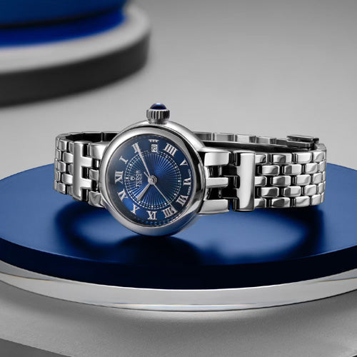 Tudor Clair De Rose Blue Dial Women 30mm M35500-0009