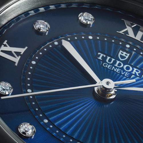 Tudor Clair De Rose Blue Dial Women 30mm M35500-0010