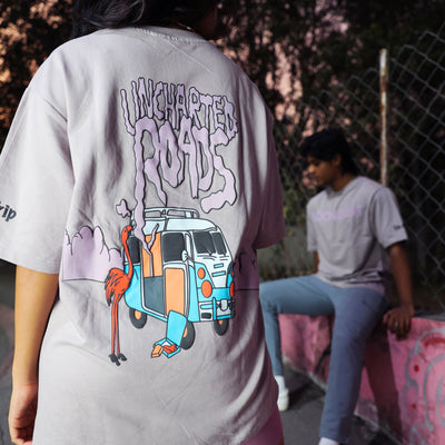 Uncharted Road T-shirt - Moondust