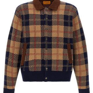 Guest In Residence Tartan Bomber Jacket