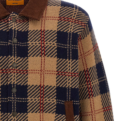 Guest In Residence Tartan Bomber Jacket