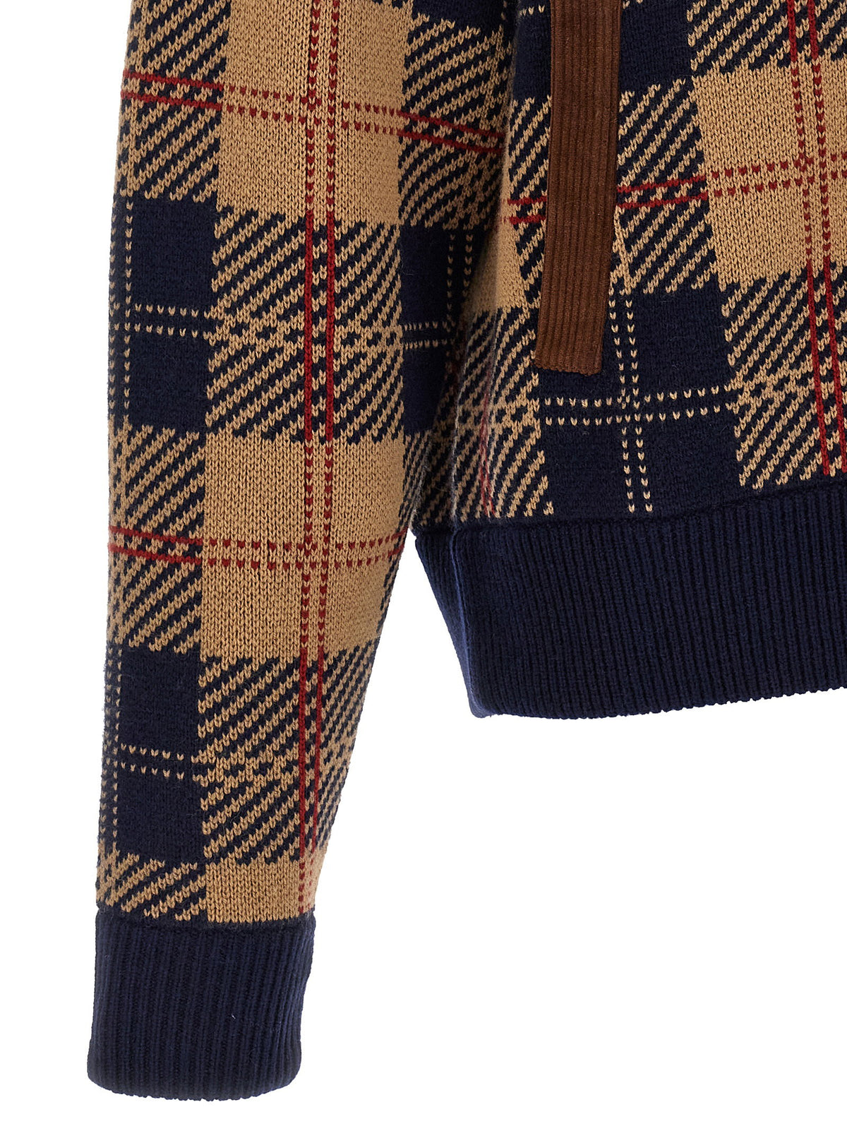 Guest In Residence Tartan Bomber Jacket