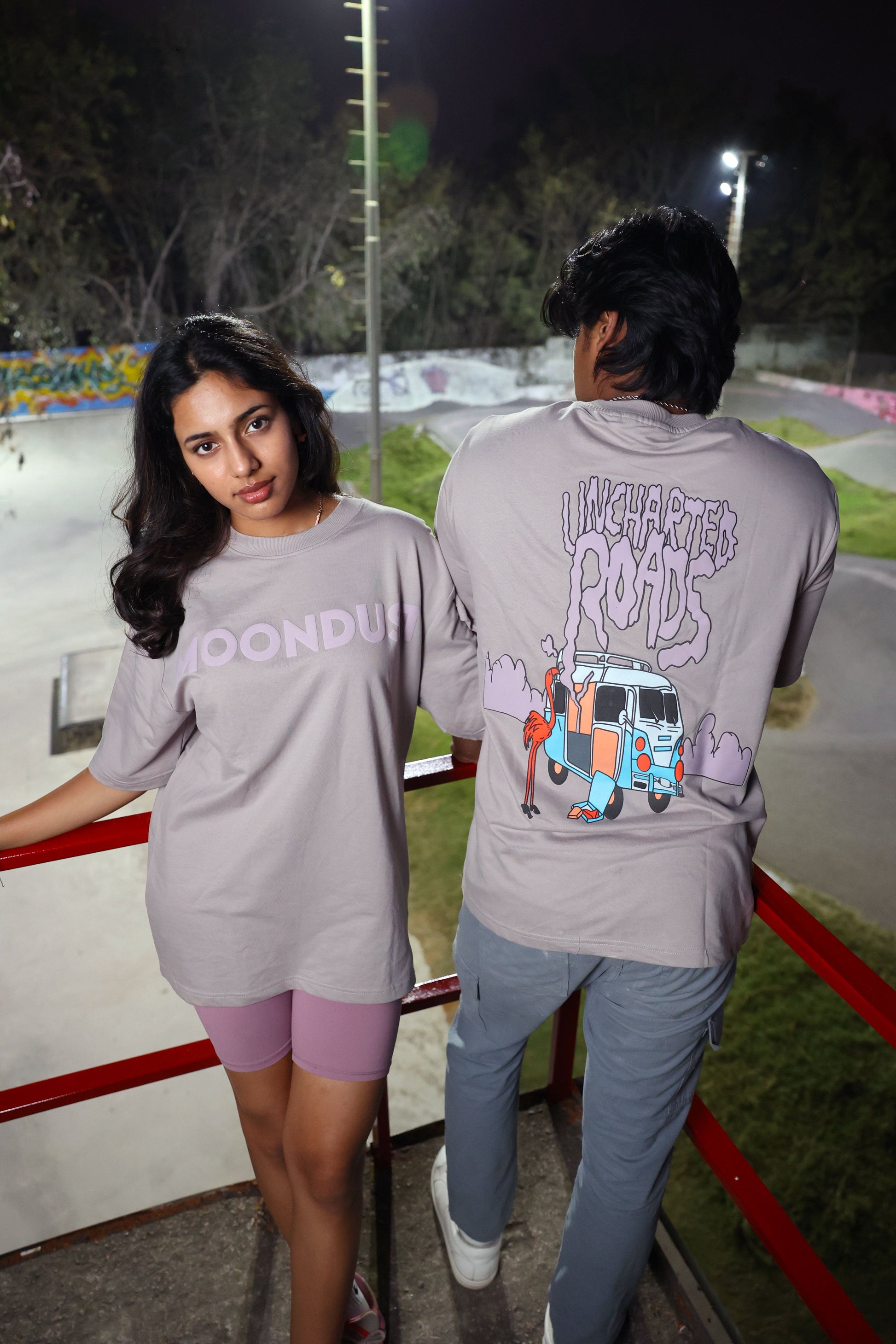 Uncharted Road T-shirt - Moondust