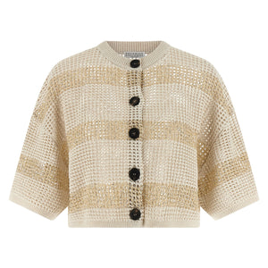 Brunello Cucinelli Crop Cardigan
