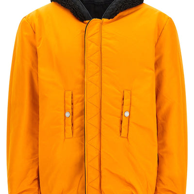 Alpha Industries X Purple Reversible Bomber Jacket
