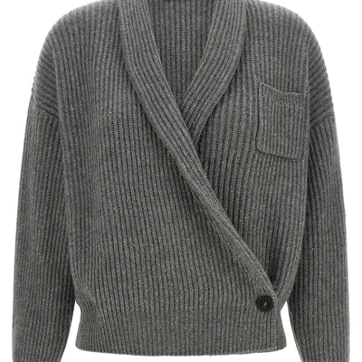 Brunello Cucinelli Wrap Cardigan