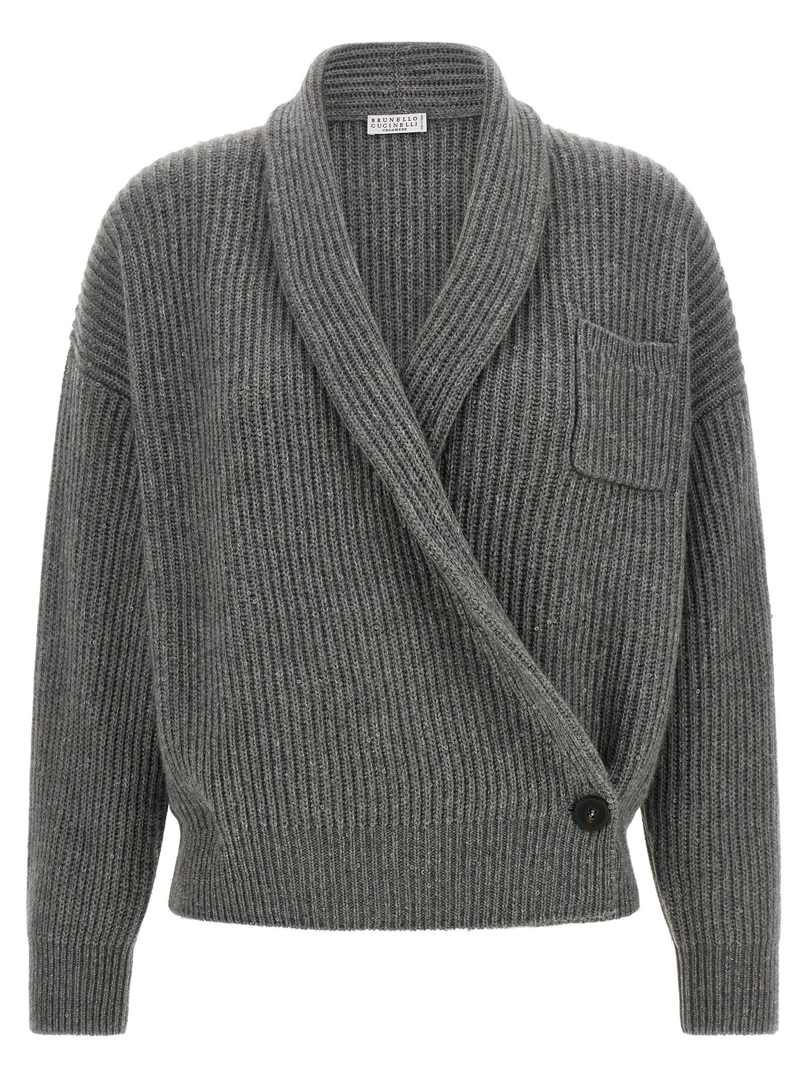 Brunello Cucinelli Wrap Cardigan