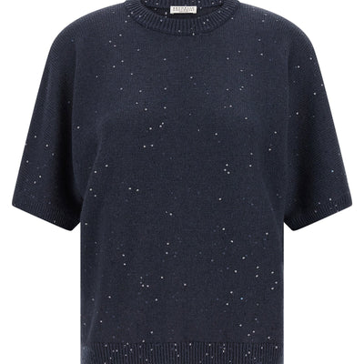 Brunello Cucinelli Diamante Sweater
