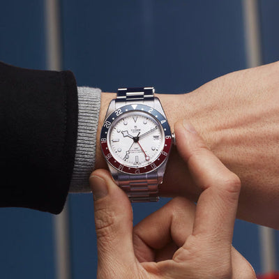 Tudor Black Bay GMT Opaline White Dial Men 41mm M79830RB-0010