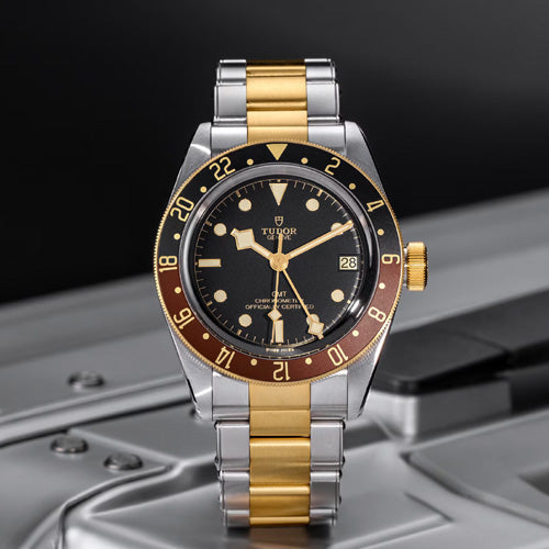 Tudor Black Bay GMT S&G Black Dial Men 41mm M79833MN-0001