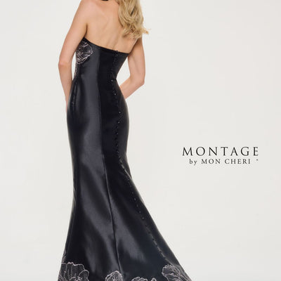 Montage M841 Long Mermaid Lace Formal Dress