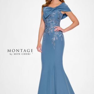 Montage M845 Fitted Long Mermaid Formal Dress