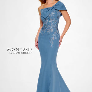 Montage M845 Fitted Long Mermaid Formal Dress