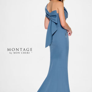 Montage M845 Fitted Long Mermaid Formal Dress