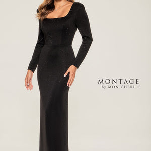 Montage M851 Long Evening Chic Formal Dress