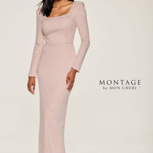 Montage M851 Long Evening Chic Formal Dress