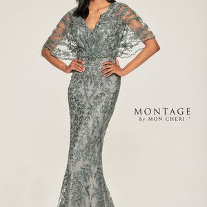 Montage M856 Long Mermaid Formal Dress