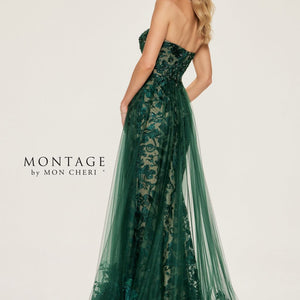 Montage M857 Sequin Long Glitter Mermaid Formal Dress