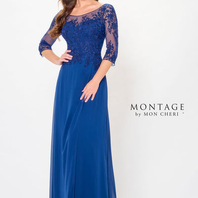 Montage M918 Long Mother of the Bride Formal Dress