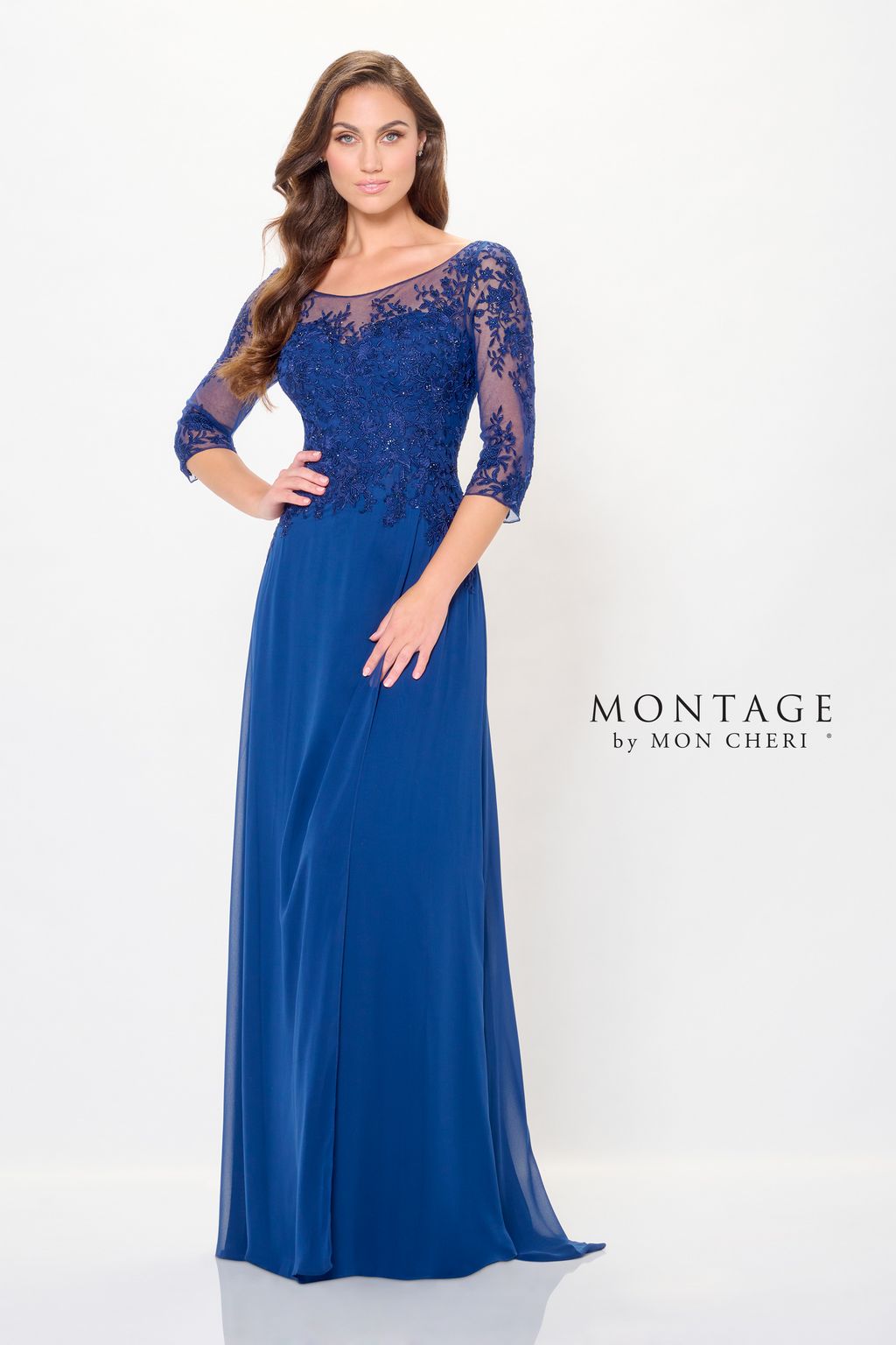 Montage M918 Long Mother of the Bride Formal Dress
