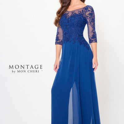 Montage M918 Long Mother of the Bride Formal Dress